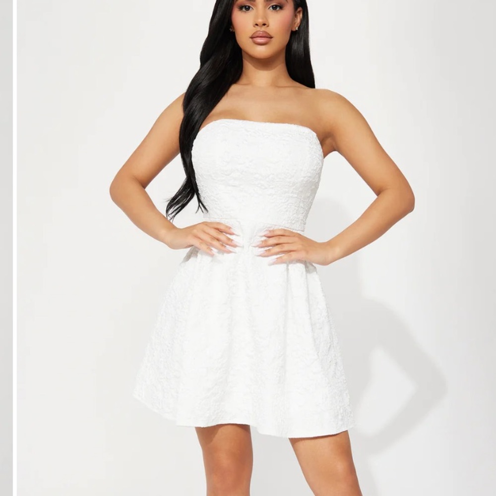 Strapless Mini Dress